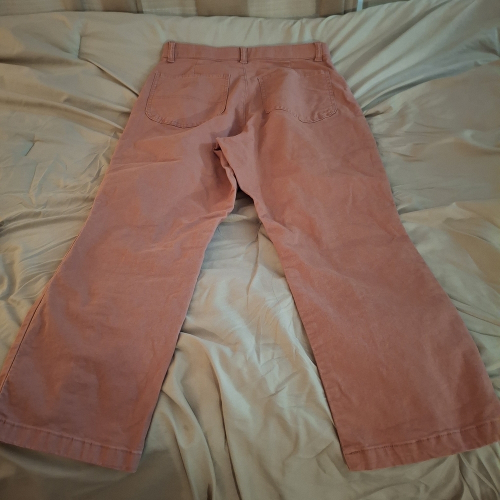 Lee Women's Cargo Pants in Light Peach - Picture 7 of 9